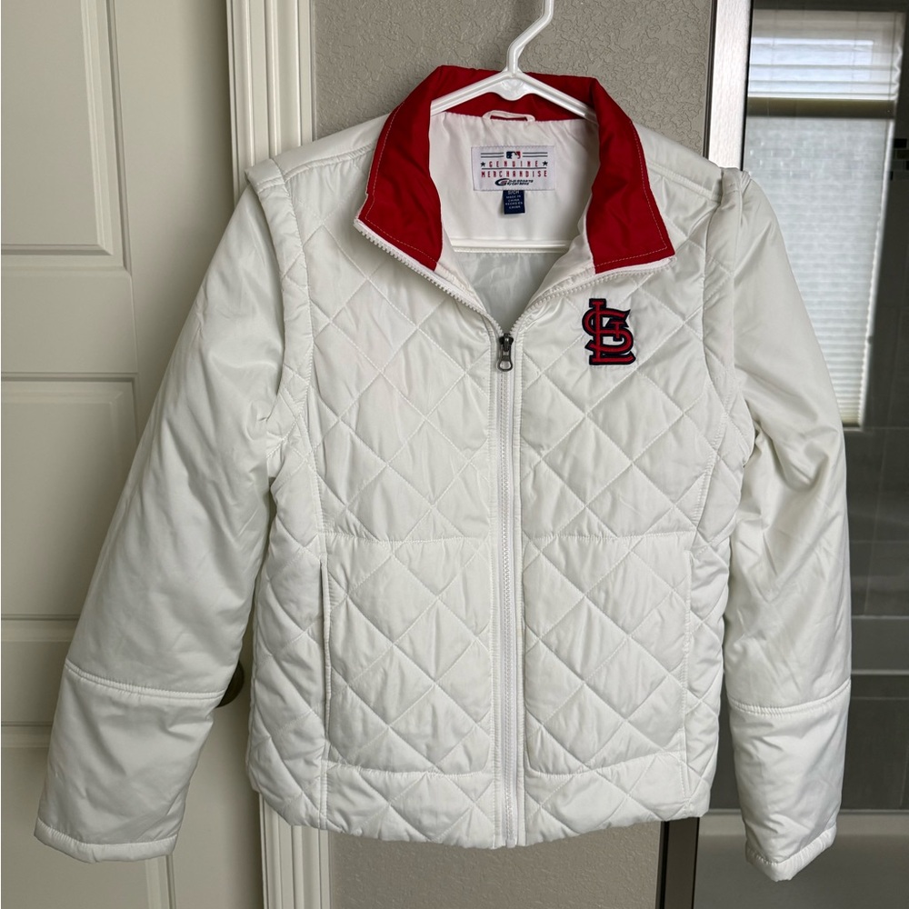 St Louis Cardinal White and Red Jacket